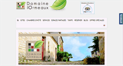 Desktop Screenshot of domainedesormeaux.com